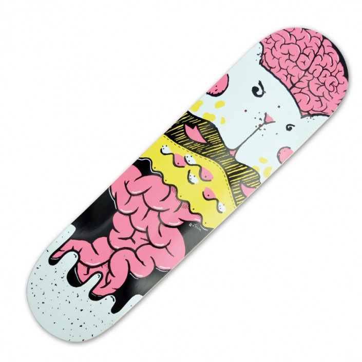 adhoc skateboards deck